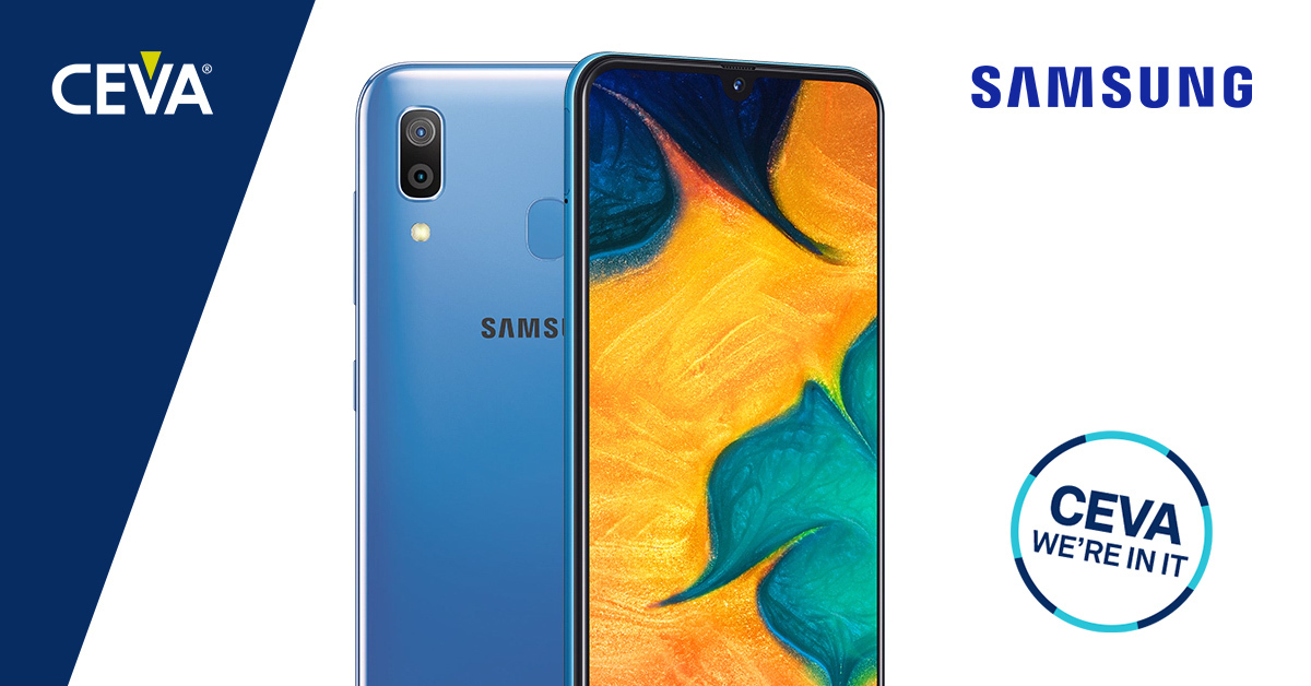 Samsung A30 mobile phone
